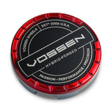 Vossen Billet Hybrid+Forged Small Center Cap W/ Red Surround by Vossen CAP-BSC-SM-HF-RD