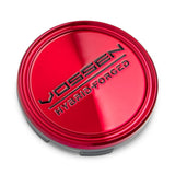 Vossen Hybrid Forged Center Cap - Transparent Red / Black by Vossen CAPVHFTRB