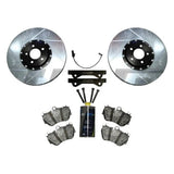 JHM - Front BBK (Big Brake Kit) JHM 382mm Porsche 19Z (Brembo 6 - piston) for B9 A4 - A5 - S4 - S5 - Q5 - NO Calipers by JH Motorsports JHM-BBK-1025x382x34-B9-Nocalipers