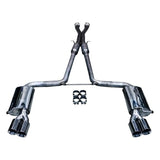 JHM - Exhaust - Cat - Back - JHM C6 - S6 5.2L V10 FSI Stainless Steel 2.75 Inch w X - Pipe by JH Motorsports JHM-C6S6V10CB