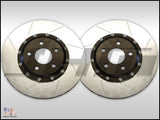 JH Motorsports Rear Rotors 2-piece 330mm Lightweight for Porsche Macan 95B