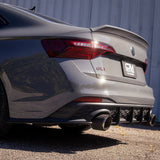 CJM Industries Rear Diffuser for MK7.5 Facelift GLI (2022 - 2024) by CJM Industries 2023161-BBmk75GLI-1