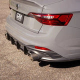 CJM Industries Rear Diffuser for MK7.5 Facelift GLI (2022 - 2024) by CJM Industries 2023161-BBmk75GLI-1