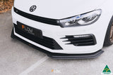 Flow Designs Scirocco R FL V3 Front Lip Splitter by Flow Designs GLSCIRFLV3F-FEX