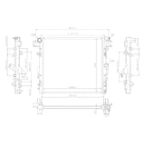 Radiator - Jeep by Nissens K55056633AB-NIS