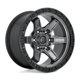 Fuel Wheels D698 Kicker 17" 6x139.7 Matte Gun Metal Black Bead Ring by Fuel Offroad D69817908445