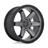 Fuel Wheels D698 Kicker 20" 6x114.3 Matte Gun Metal Black Bead Ring by Fuel Offroad D69820908757
