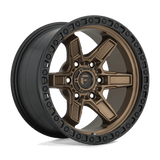 Fuel Wheels D699 Kicker 17" 6x114.3 Matte Bronze Black Bead Ring by Fuel Offroad D69917908750