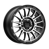 KMC Wheels KM542 Impact 17" 6x139.7 Satin Black Machined by KMC Wheels KM54278068520