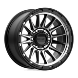 KMC Wheels KM542 Impact 17" 6x139.7 Satin Black Machined by KMC Wheels KM54279068512N