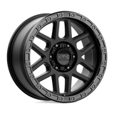KMC Wheels KM544 Mesa 17" 6x114.3 Satin Black With Gloss Black Lip by KMC Wheels KM54478564700