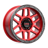 KMC Wheels KM544 Mesa 18" 6x139.7 Candy Red With Black Lip by KMC Wheels KM54489068918