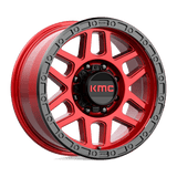 KMC Wheels KM544 Mesa 18" 8x180 Candy Red With Black Lip by KMC Wheels KM54489088918