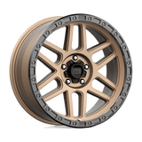 KMC Wheels KM544 Mesa 17" 5x150 Matte Bronze With Black Lip by KMC Wheels KM54479058612N