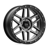 KMC Wheels KM544 Mesa 17" 5x127 Satin Black With Gray Tint by KMC Wheels KM54478550400