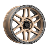 KMC Wheels KM544 Mesa 20" 5x127 Matte Bronze With Black Lip by KMC Wheels KM54429050618