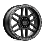 KMC Wheels KM544 Mesa 20" 6x139.7 Satin Black With Gloss Black Lip by KMC Wheels KM54429068718