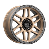 KMC Wheels KM544 Mesa 17" 6x114.3 Matte Bronze With Black Lip by KMC Wheels KM54479064618