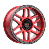 KMC Wheels KM544 Mesa 20" 6x135 Candy Red With Black Lip by KMC Wheels KM54429063900