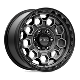 KMC Wheels KM545 Trek 17" 6x114.3 Satin Black With Gray Tint by KMC Wheels KM54579064418