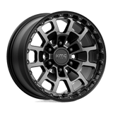 KMC Wheels KM718 Summit 17" 6x139.7 Satin Black With Gray Tint by KMC Wheels KM71878568418