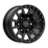 KMC Wheels KM718 Summit 17" 6x139.7 Satin Black by KMC Wheels KM71878568718