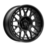 KMC Wheels KM722 Technic 20" 5x150 Satin Black by KMC Wheels KM72229058718