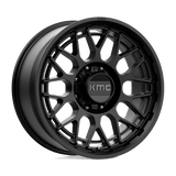 KMC Wheels KM722 Technic 20" 8x180 Satin Black by KMC Wheels KM72229088718