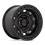 KMC Wheels KM236 Tank Beadlock 17" 8x165.1 Satin Black by KMC Wheels KM23679080738N