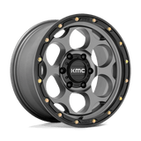 KMC Wheels KM541 Dirty Harry 17" 6x139.7 Satin Gray With Black Lip by KMC Wheels KM54178568900