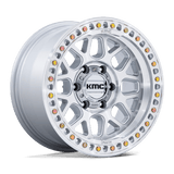 KMC Wheels KM549 GRS 20" 6x135 Gloss Silver W/ Machined Face by KMC Wheels KM54929063400