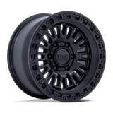 KMC Wheels KM554 Aztec 17" 6x139.7 Matte Black W/ Gloss Black Lip by KMC Wheels KM554MB17856800