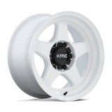 KMC Wheels KM728 Lobo 17" 6x139.7 Gloss White by KMC Wheels KM728WX17856810N
