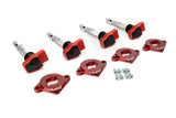 1.8T Coilpack Adapter Kit with Red Bosch R8 Coilpacks by UroTuning Kits 18T-R8-Coilpack-Adapter-VS-Kit