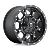 Fuel Wheels D517 Krank 17" 6x135/6x139.7 Matte Black Milled by Fuel Offroad D51717909857