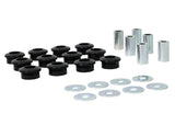 Whiteline Control Arm Bushing Service Kit (Rear) - Subaru 2000-2004 Legacy GT / 2000-2009 Subaru Outback by Whiteline WHL-KSK124