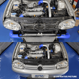 VW GOLF 1.8 20V TRANSVERSAL FRONT MOUNT INTERCOOLER KIT FOR TMA06 - BLACK HOSES by SPA Performance NTA03B