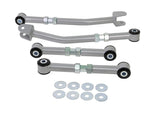 Whiteline Rear Lower Control arm-adjust toe/camber - Subaru Legacy Liberty 98-08 by Whiteline WHL-KTA124
