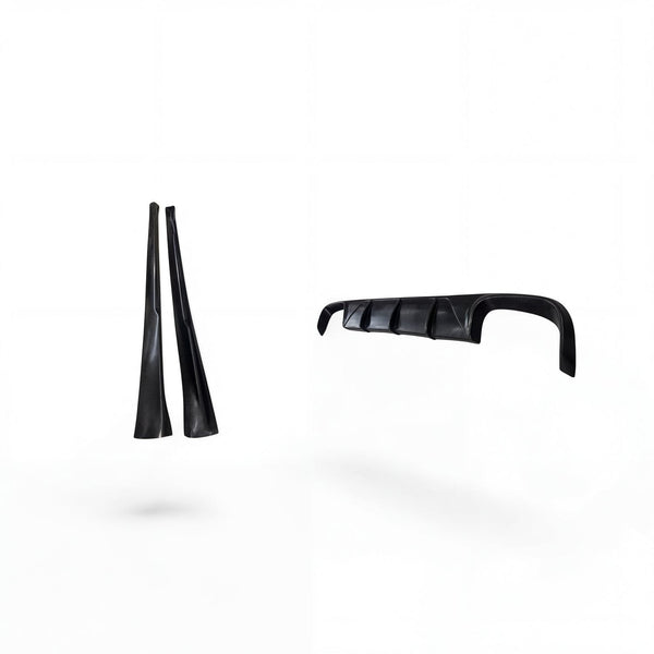 Better Bodies Motorsport Aero Kit – Rear Diffuser & Side Rockers - Porsche / 997.2 / 2009–2012 by Better Bodies Motorsport AK9972SRRD