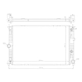 Radiator - Mazda by Nissens L51915200B-NIS