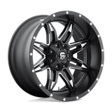Fuel Wheels D567 Lethal 15" 6x139.7 Matte Black Milled by Fuel Offroad D56715008337