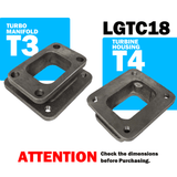 SPA Performance Turbocharger/Turbo Manifold Adapter/Conversion (T3 for T4 Cast Iron Flange) by SPA Performance LGTC18