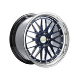 BBS LM 19" 5x130 Black Blue - Gloss