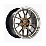 BBS LM 20" 5x112 Satin Bronze Center/Bright Machined Lip/Blk Barrel