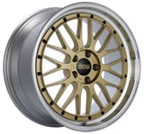 BBS LM 21" 5x130 Gold / Diamond Cut Lip w/ Black Barrel by BBS LM474GPK-BKBD