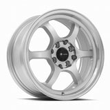 VORS LT61 15" 4x100/4x114.3 Silver Machined Face | LT6115708H35SF