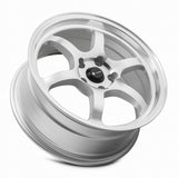 VORS LT61 17" 5x114.3 Silver Machined Face | LT61177551435SF