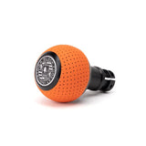 BFI BFI GS2 Heavy Weight Shift Knob - Porsche 991+/981+ Manual - Arancia Mira Orange Air Leather / Black Anodized GS2S-91-AM6