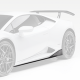 Vorsteiner Lamborghini Huracan Mondiale Edizione Aero Side Blade Carbon Fiber PP 2x2 Glossy | 0830LOV