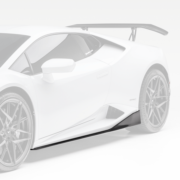 Vorsteiner Lamborghini Huracan Mondiale Edizione Aero Side Blade Carbon Fiber PP 2x2 Glossy | 0830LOV